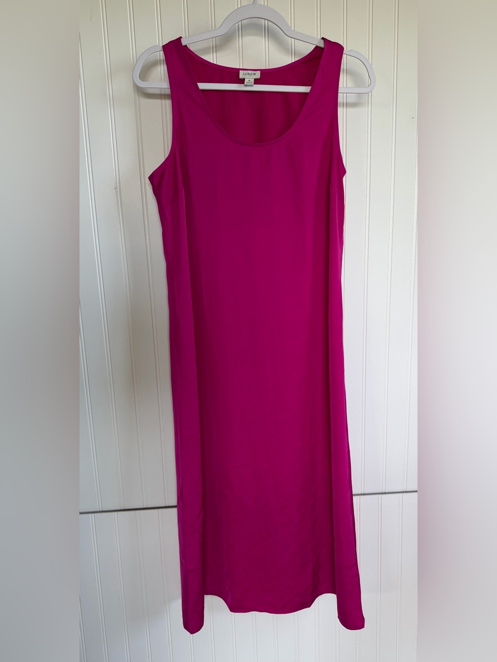 J. Crew Sleeveless Fuchsia Dress Size‎ 6